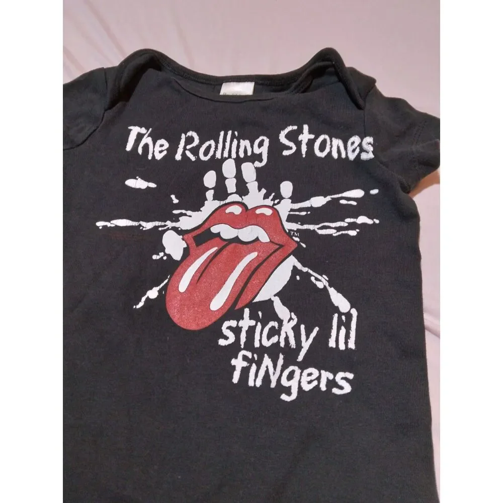 Rolling Stones Sticky Fingers Romper Size 18 Months Rare